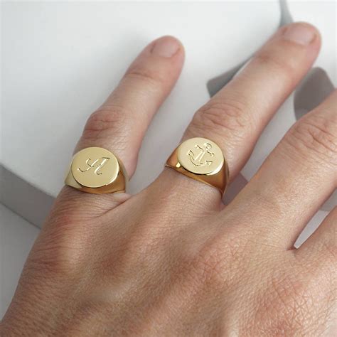 palladium signet ring|signet ring vs pinky ring.